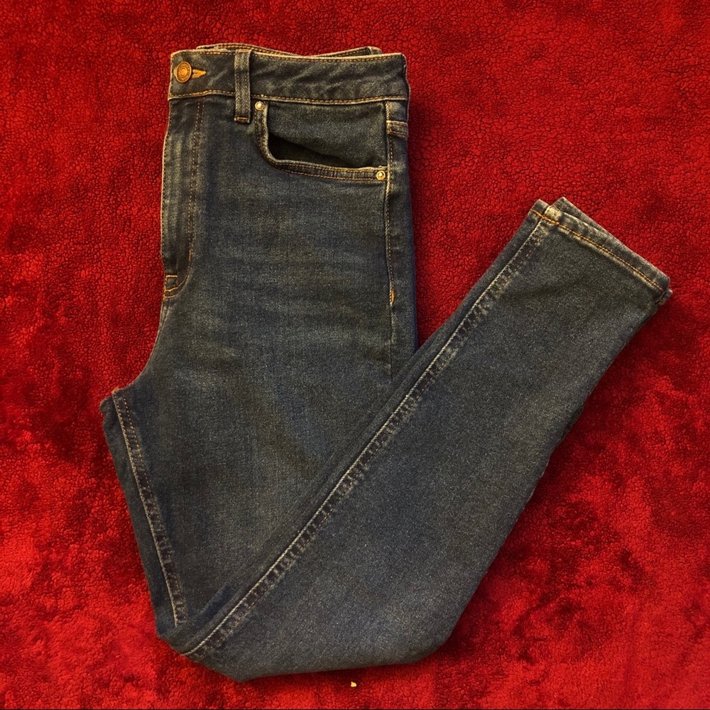 Retro High Rise Skinny Jeans